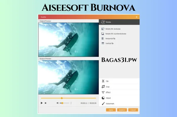 Aiseesoft Burnova Free Download