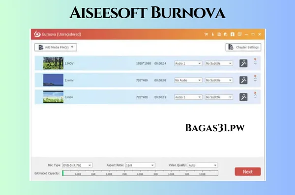Aiseesoft Burnova Terbaru Version