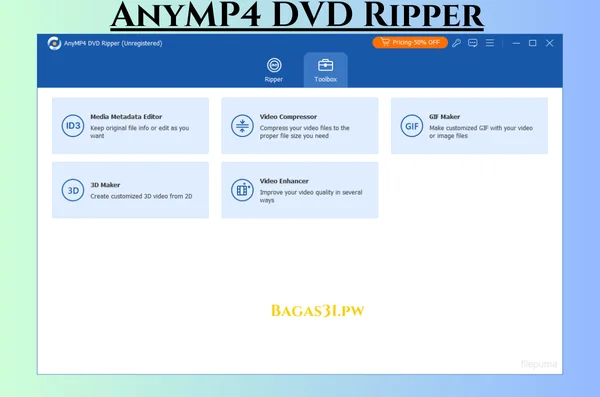 AnyMP4 DVD Ripper Terbaru Download 2024