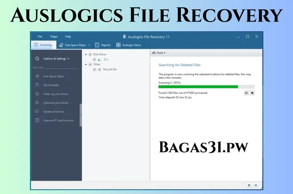 Auslogics File Recovery Free Download