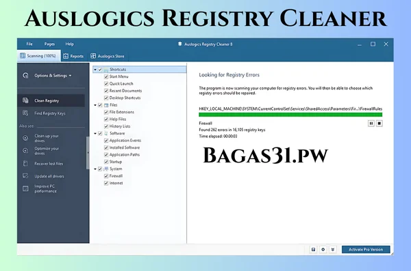 Auslogics Registry Cleaner Free Download