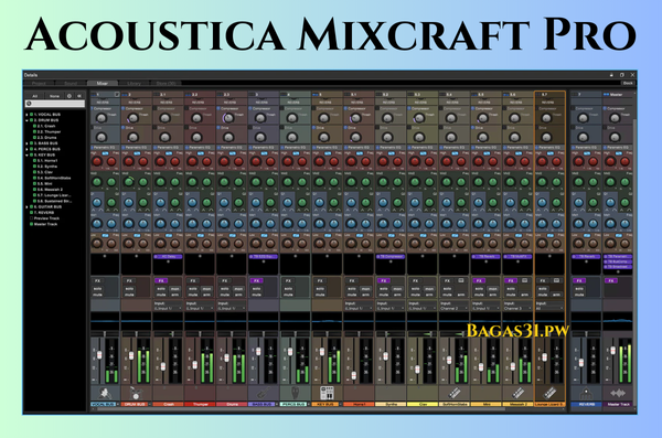 Acoustica Mixcraft Pro Download 2024 