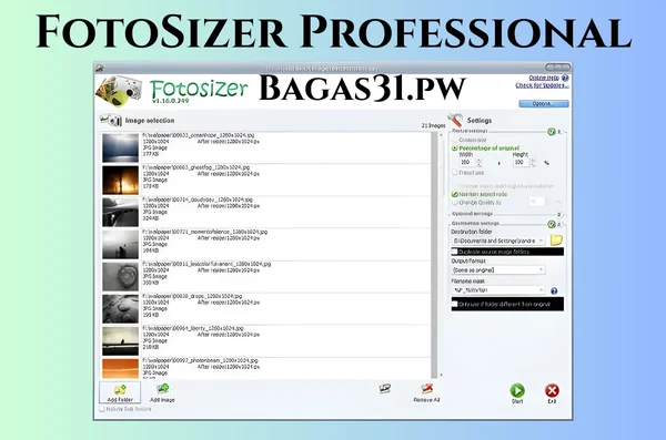 FotoSizer Professional Free Download
