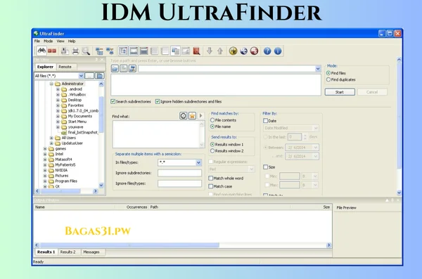 Ultrafinder IDM UltraFinder Latest Download 2024 | BAGAS31