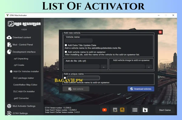 List Of Activator Download 2024