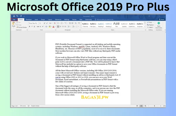 Microsoft Office 2019 Pro Plus  Latest Download 2024