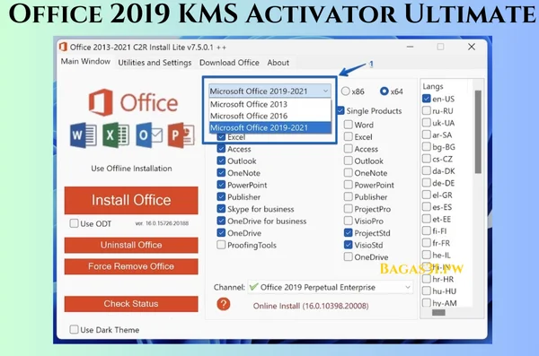 Office 2019 KMS Activator Ultimate Download 2024