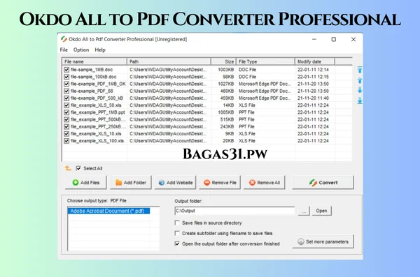 Okdo All to Pdf Converter Terbaru Version