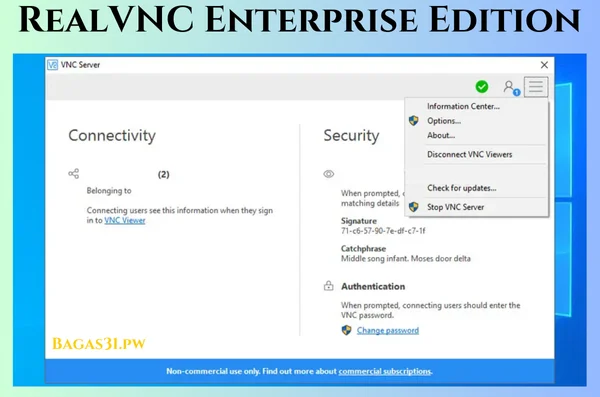 RealVNC Enterprise Edition Terbaru Version 2024