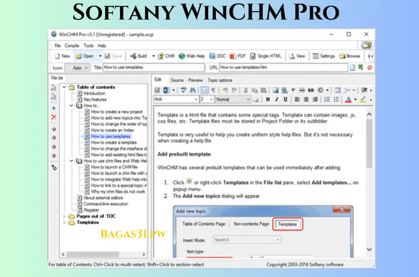 Softany WinCHM Pro Terbaru Version 2024