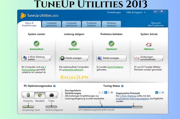 TuneUp Utilities 2013 Latest Version Download 2024 
