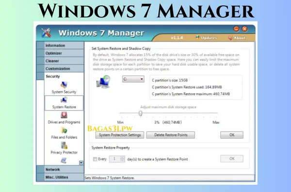 Windows 7 Manager  Download 2024