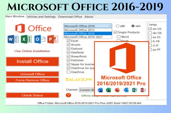 Microsoft Office 2016-2019 Terbaru Download 2024