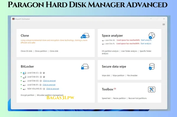 Paragon Hard Disk Manager Advanced Terbaru Version 2024