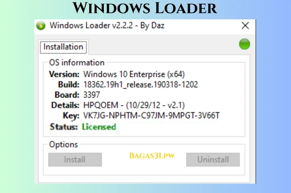 Windows Loader Terbaru Version 2024