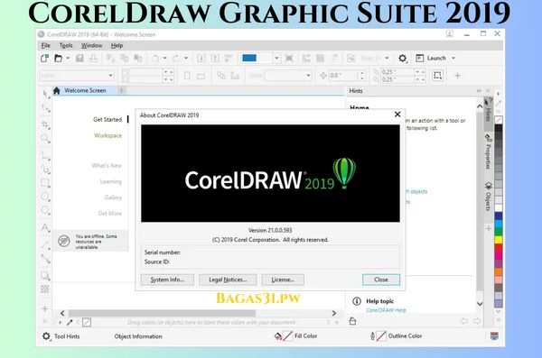 CorelDraw Graphic Suite 2019 Terbaru Version 2024