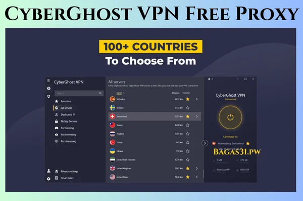 CyberGhost VPN Free Proxy Download 2024