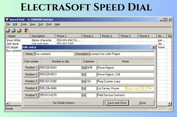 ElectraSoft Speed Dial Download 2024