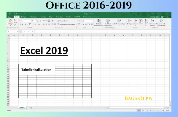 Office 2016-2019 Latest Version 2024