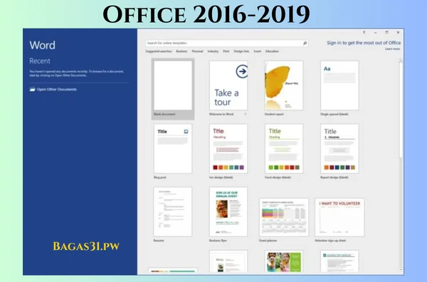 Office 2016-2019 Terbaru Version 2024