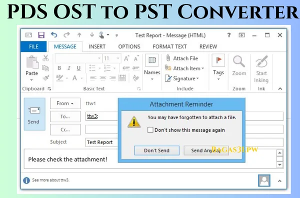 PDS OST to PST Converter Download 2024