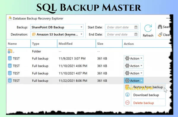 SQL Backup Master Download 2024