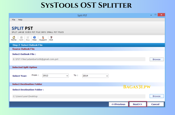 SysTools OST Splitter Download 2024