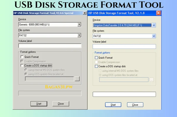 USB Disk Storage Format Tool Latest Version 2024