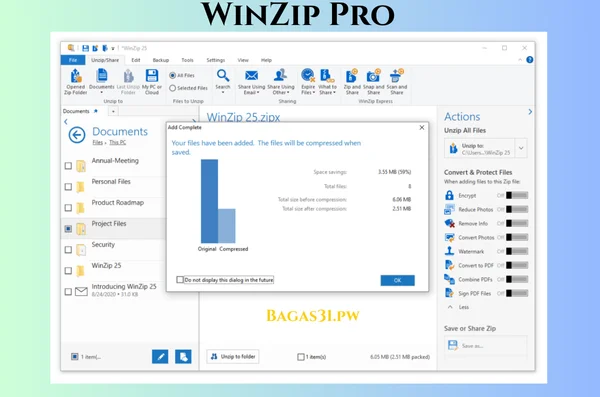 WinZip Pro Terbaru Version 2024