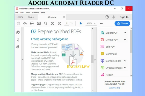 Adobe Acrobat Reader DC Latest Version 2024