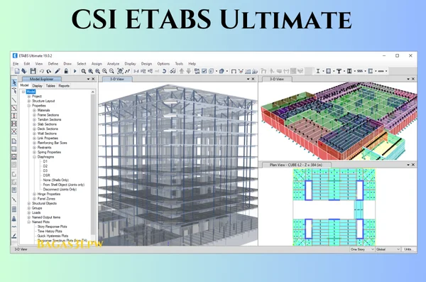 CSI ETABS Ultimate Download 2024