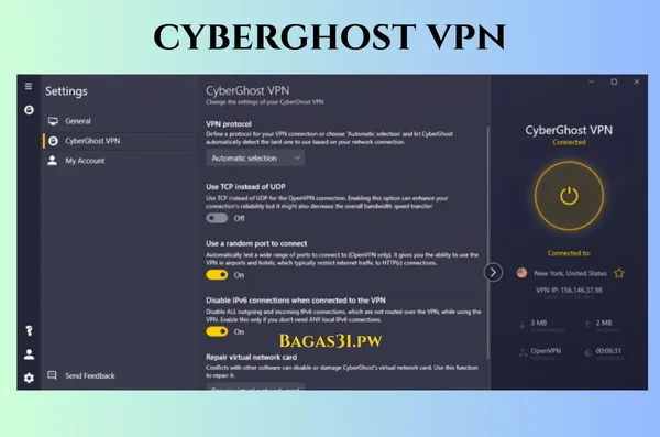 Cyberghost vpn Latest Version 2024