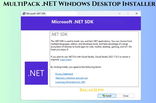 MultiPack .NET Windows Desktop Installer Download 2024