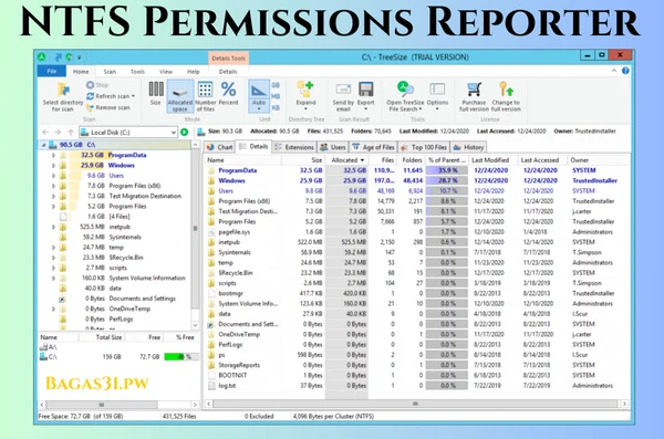 NTFS Permissions Reporter Download 2024