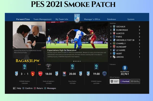 PES 2021 Smoke Patch Terbaru Version 2024