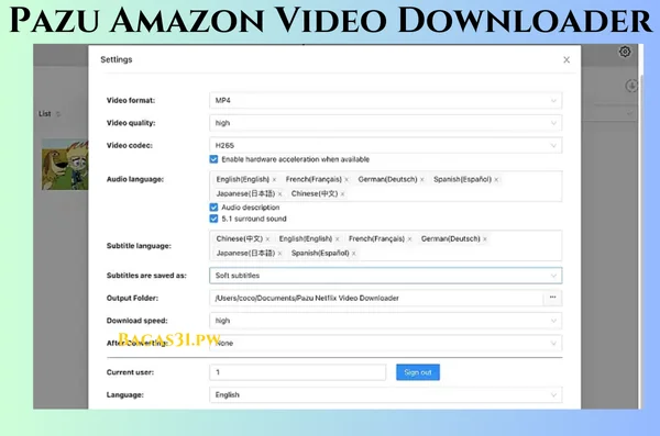 Pazu Amazon Video Downloader Terbaru Version 2024