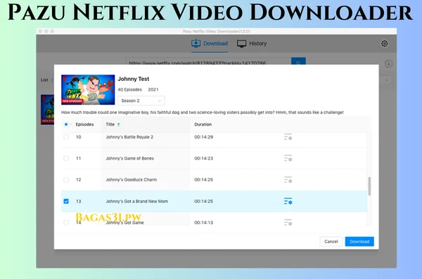 Pazu Netflix Video Downloader Download 2024