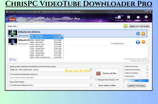 ChrisPC VideoTube Downloader Pro Latest Download 2024