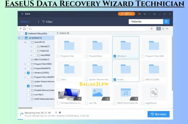 EaseUS Data Recovery Wizard Technician Terbaru Download 2024