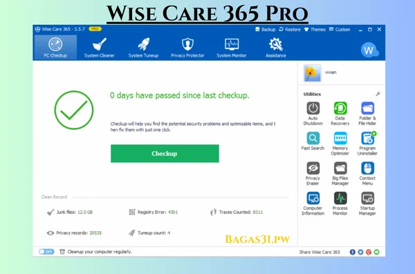 Wise Care 365 Pro Latest Download 2024