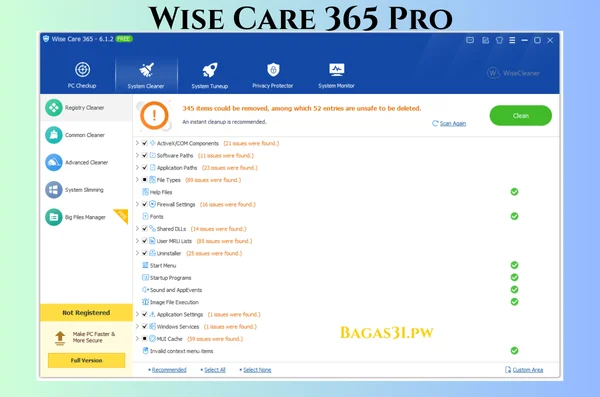 Wise Care 365 Pro Terbaru Download 2024