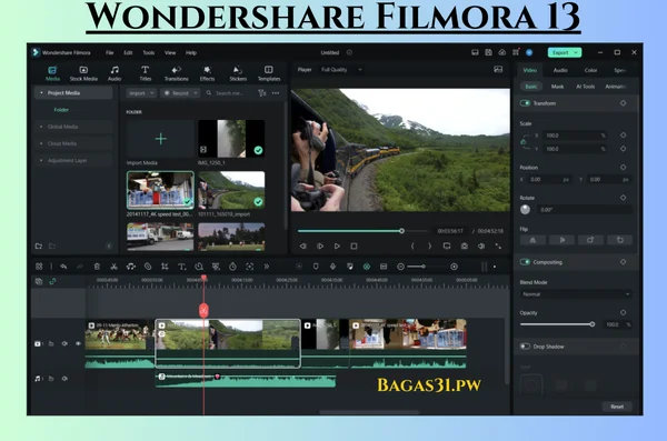 Wondershare Filmora 13 Terbaru Download 2024