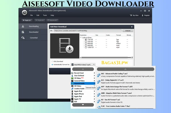 Aiseesoft Video Downloader Terbaru Download 2024