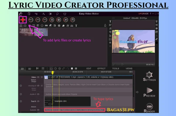 Lyric Video Creator Professional Terbaru Download 2024