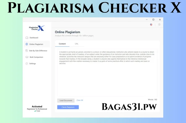 Plagiarism Checker X Full Bagas31