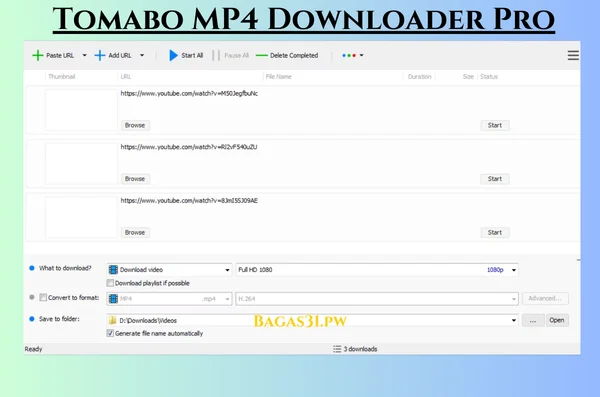 Tomabo MP4 Downloader Pro Latest Download 2024