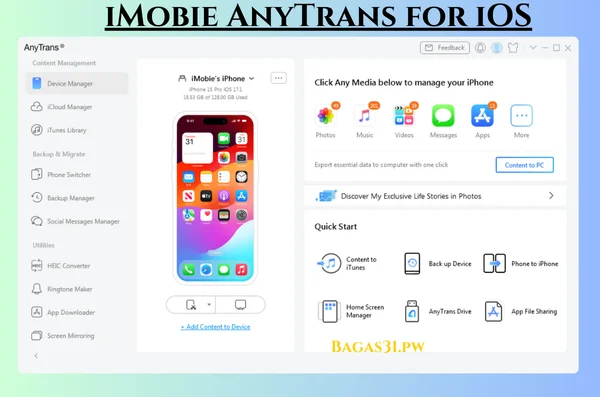 iMobie AnyTrans for iOS Latest Download 2024 (1)