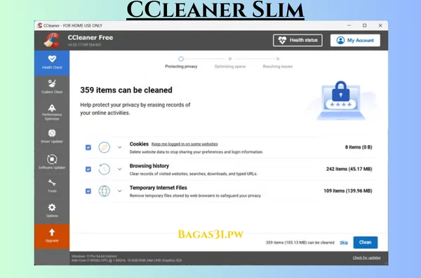 CCleaner Slim Terbaru Download 2024