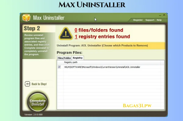 Max Uninstaller Terbaru Version 2024
