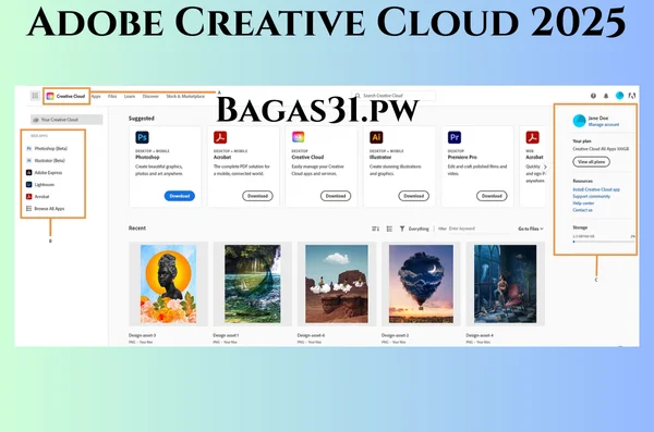Adobe Creative Cloud 2025 Full Terbaru